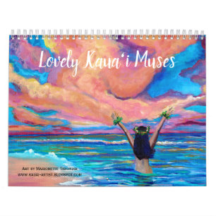 Jovely Kauai Muses calendrier hawaïen