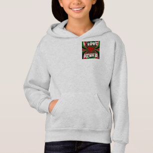 Jovely Kenya Kids American Apparel Zip Sweat - shi
