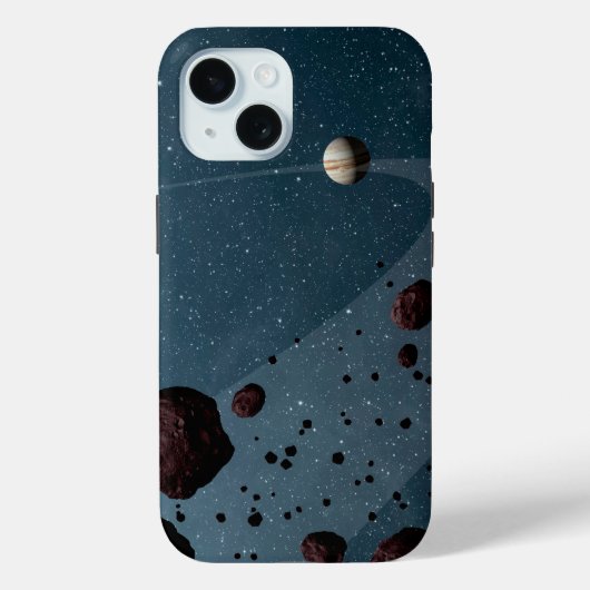Jovian Trojans Asteroïden. Case-Mate iPhone Case (Achterkant)