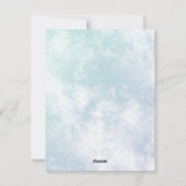 JOY à la Terre ! Drôle de carte de Noël et de Hano (Dos)