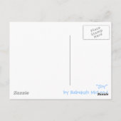 Joy, abstract briefkaart (Achterkant)