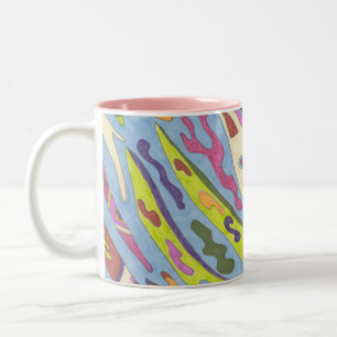 Joy, Abstracte Art Mok