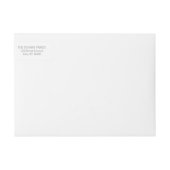 Joy and Cheer Holiday Wraparound Adresetiketten (Voorkant)