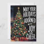 Joy and Cheer - Kaarten voor kerst (Voorkant)