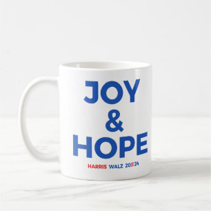 Joy and Hope - Harris Walz 2024 Koffiemok