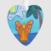 Joy and Peace Beach Angel Cadeau de vacances (devant)
