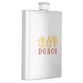 Joy and Peace Flask Heupfles (Rechts)