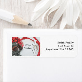 Joy and Ribbon Holiday Collectie Etiket