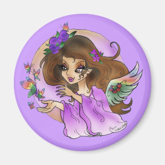 "Joy" Angel Magnet (Devant)