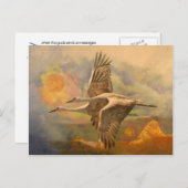 Joy, bericht van Apollo Briefkaart (Voorkant / Achterkant)