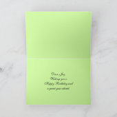 Joy Bonne Carte Rose Anniversaire (Intérieur)