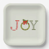 Joy - Bord kerstpapier (Voorkant)
