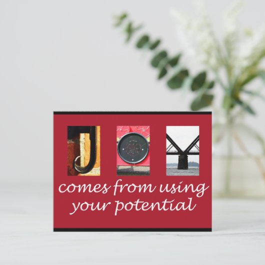 Joy Briefkaart (Staand voorkant)