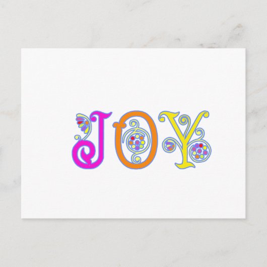 JOY! BRIEFKAART (Voorkant)