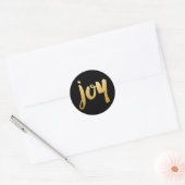 Joy Brush script stickers (Envelop)