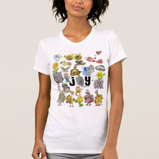 Joy Cartoons T-shirt (Voorkant)