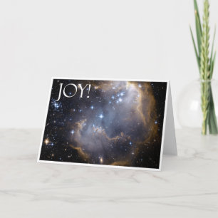 Joy!  Celestial Wenskaart Kaart