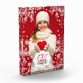 Joy & Cheer. Aangepast kerstfotoblok Fotoblokken (Links)