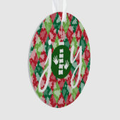 JOY Chiropractic/Chiropractor-kerstsierente Ornament (voorkant)