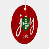 JOY Chiropractic/Chiropractor Ornament (Voorkant Rechts)