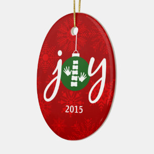 JOY Chiropractic/Chiropractor Oval Ornament