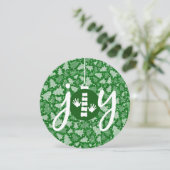 JOY Chiropratique Plat Fêtes de Noël Cartes (Debout devant)