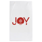 Joy Christmas Cadeau Sac (Dos)