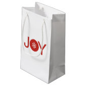Joy Christmas Cadeau Sac (Dos Angle)