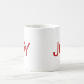 Joy Christmas Coffee Mug (Centre)