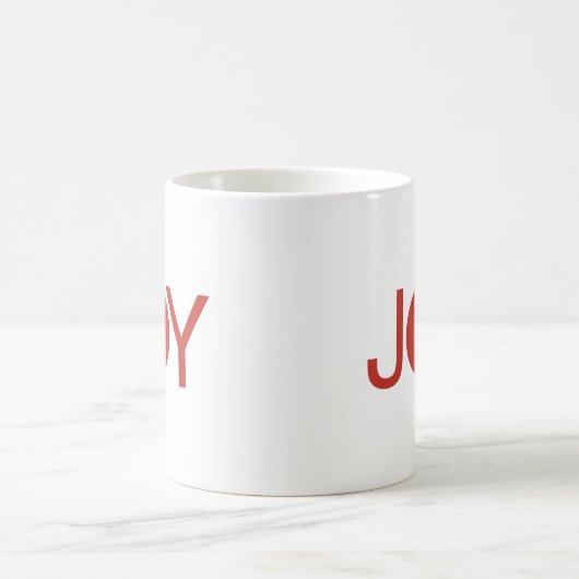 Joy Christmas Coffee Mug (Centre)