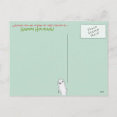 Joy Christmas Dolphin Bruinvis van het Leven Feestdagenkaart (Achterkant)