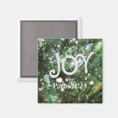 Joy Christmas Magnet (Recto/Verso)