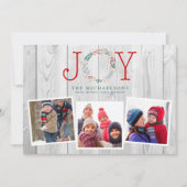 JOY CHRISTMAS Photo Collage (Voorkant)