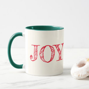 Joy Custom Color Mok kerstfeestdag cadeautjes Mok