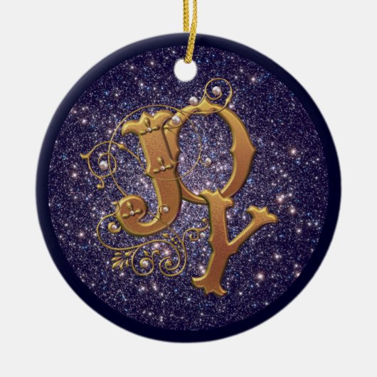 Joy Décoration chrétienne de Noël (Devant)