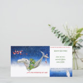 Joy Dolphin Kerst Bruinvis (Staand voorkant)