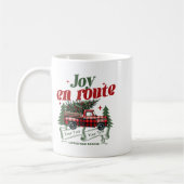 Joy En Route Christmas Begins Truck X Mas Tree Koffiemok (Links)