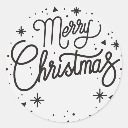 Joy Enveloppe de Noël Sceau / Sticker (Devant)