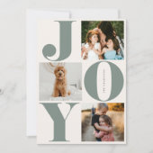 Joy Famille Vacances Collage Cartes photos (Devant)