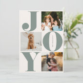 Joy Famille Vacances Collage Cartes photos (Debout devant)