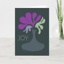 Joy - Floral Wenskaart