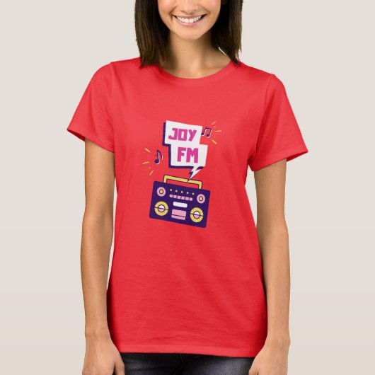 Joy FM canlı T-Shirt (Voorkant)