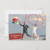 Joy-foto - 3x5 kerstkaart kaart (Voorkant)