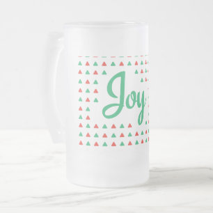 Joy Frosted Glass Beer Mok