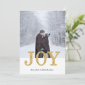 JOY (goudglitter) (Staand voorkant)