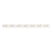 JOY (goudglitter) Grosgrain Lint (Voorkant)