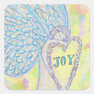 Joy Guardian Angel Art Custom Decal Sticker