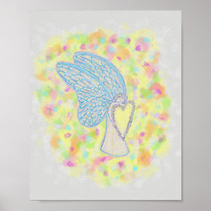 Joy Guardian Angel Art Imprimer Affiches