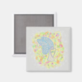 Joy Guardian Angel Art sur mesure Frigo aimants (Recto/Verso)