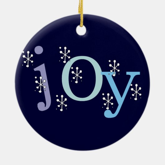 Joy Holiday Keepomwille Ornament (Achterkant)